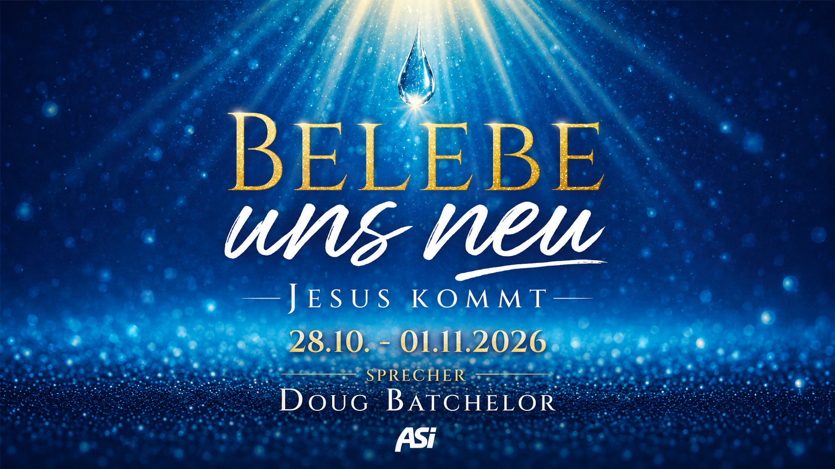 28.10. – 1.11.2026 | ASI-Tagung 2026