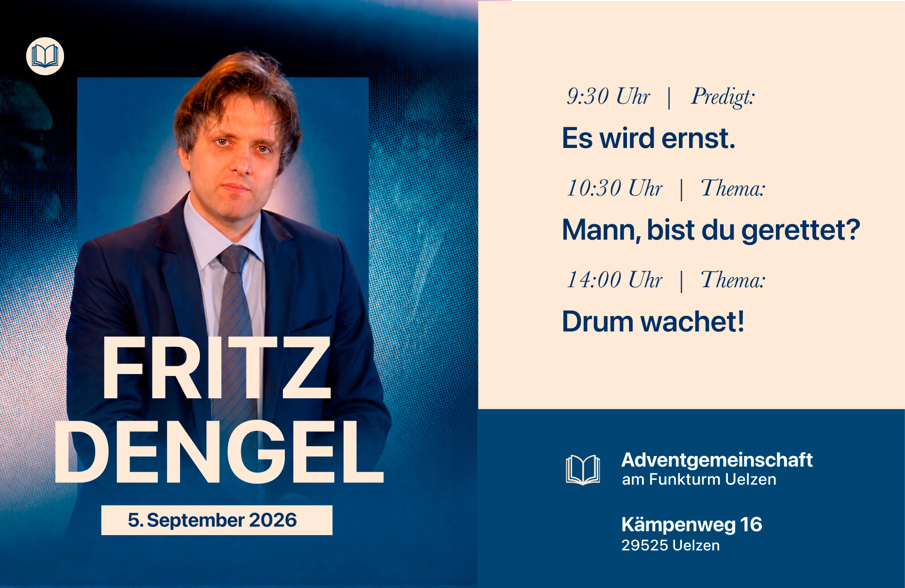 5.9.2026 | Fritz Dengel in Uelzen