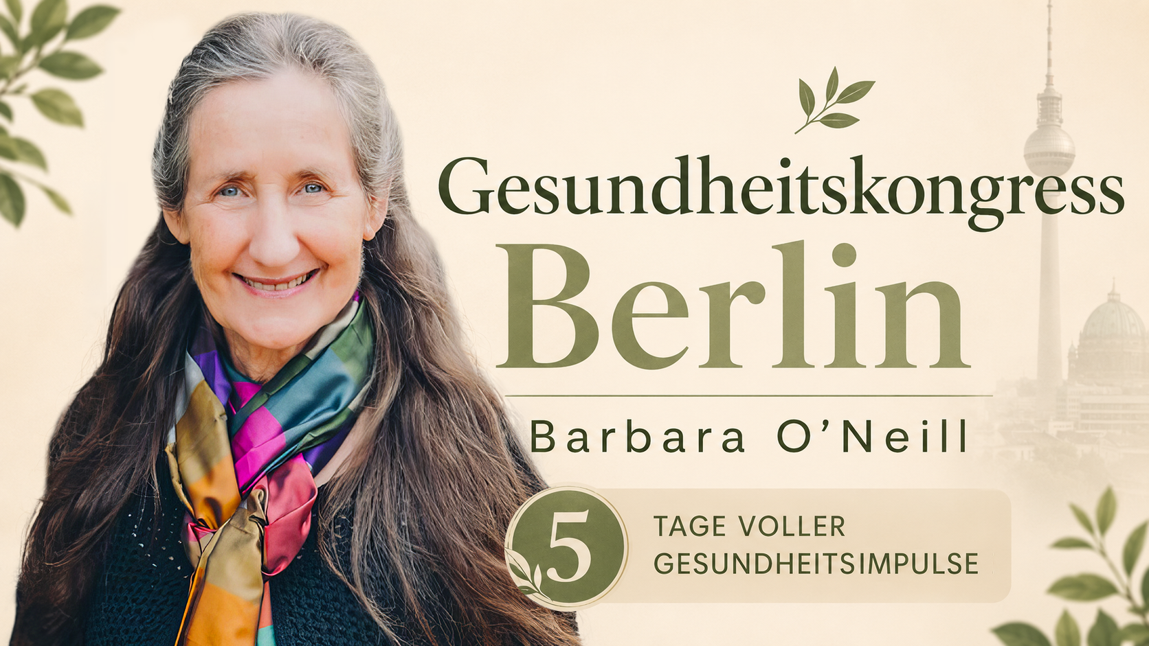 Rückblick: Barbara O’Neill in Berlin Gesundheitskongress 2026